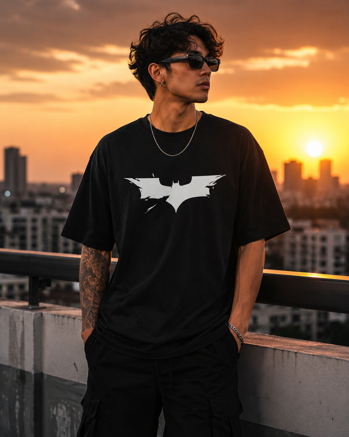 ChatGPT Image May 29, 2026, 05_18_57 PM Dark Knight Oversized Streetwear T-Shirt Collection | Premium Urban Fashion Editorial - Image 1