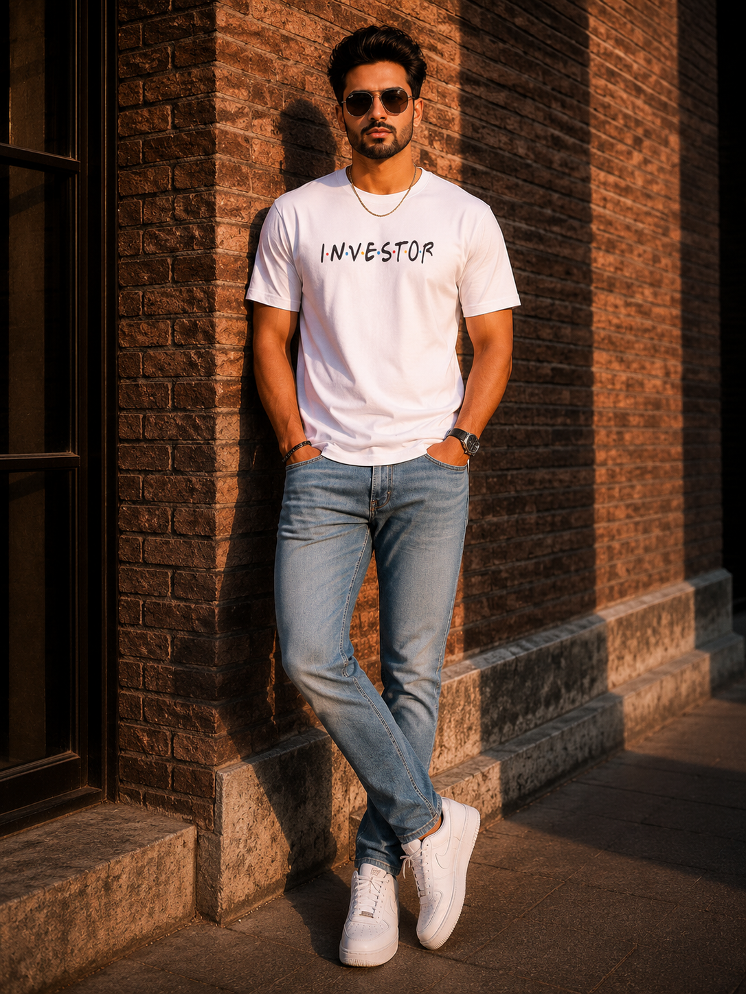 ChatGPT Image Jun 1, 2026, 05_11_46 PM Investor Couple Edition Graphic T-Shirt - Image 1